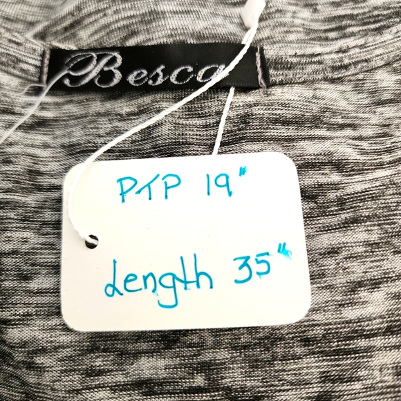 NWT NATIVE INSPIRED SHIFT DRESS WITH FEATHER/BEADS BY BESCA - SIZE MEDIUM - Picture 3 of 8